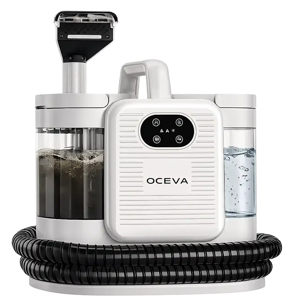 OCEVA HydroSpot S1 Pro – Injecteur-extracteur 1650W pour canapé, tapis, matelas et voiture